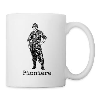 Pioniere - Tasse - Weiß - Rechts
