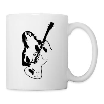 Hard Rock Musik Tribal - Tasse - Weiß - Rechts