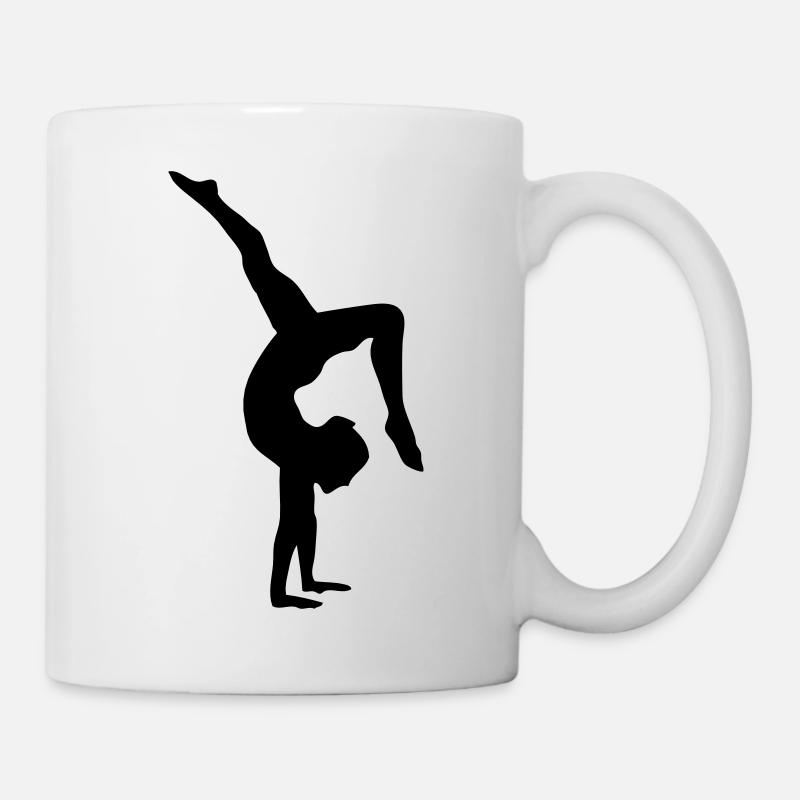 Turnerin Kunstturnen Bodenturnen - Tasse - Weiß