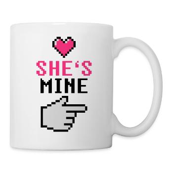She's Mine 8-Bit - Mug - white - Right