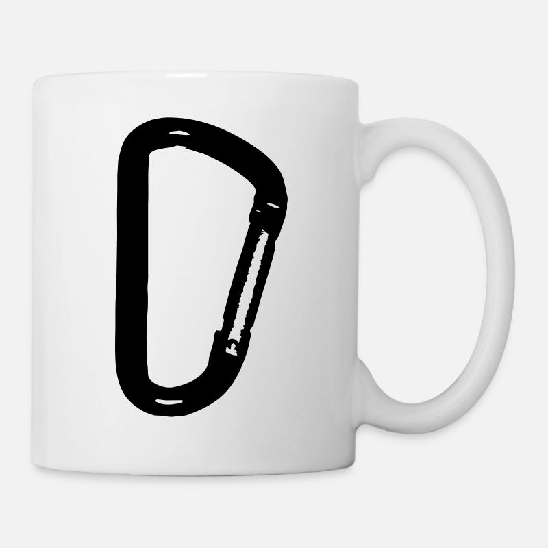 Carabiner - Tasse - Weiß