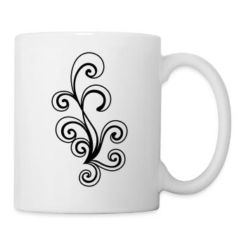 abstract form - Mug - white - Right