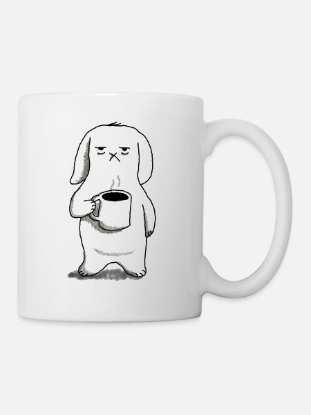 Morgenmuffel - Tasse - Weiß