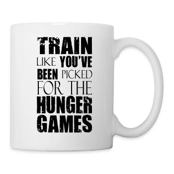 Train Like You've Been Picked for the Hunger Games - Mug - white - Right