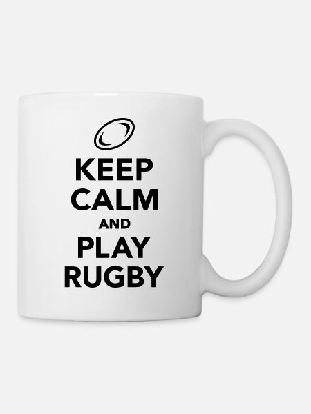 Rugby - Tasse - Weiß