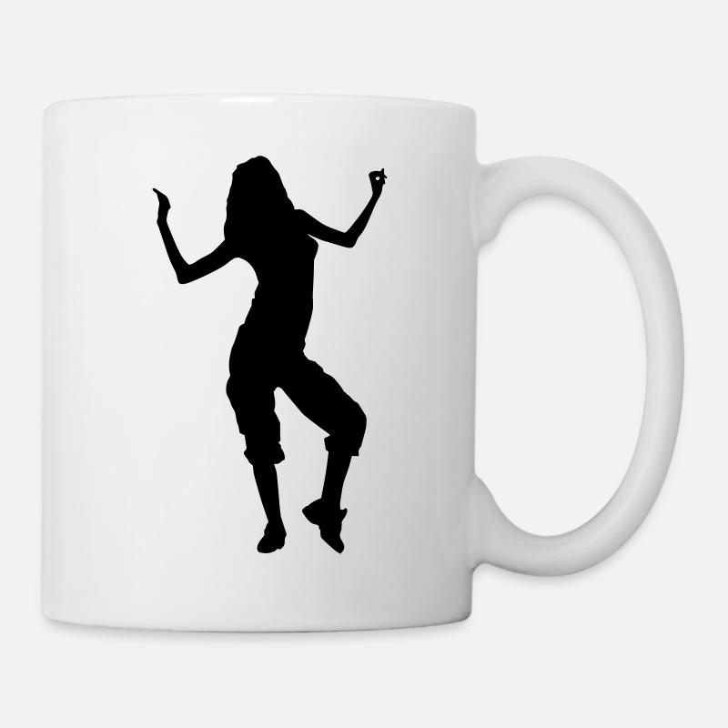 dancing - Tasse - Weiß