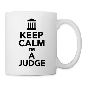 Keep calm I'm a Judge - Mug blanc - blanc - Droite