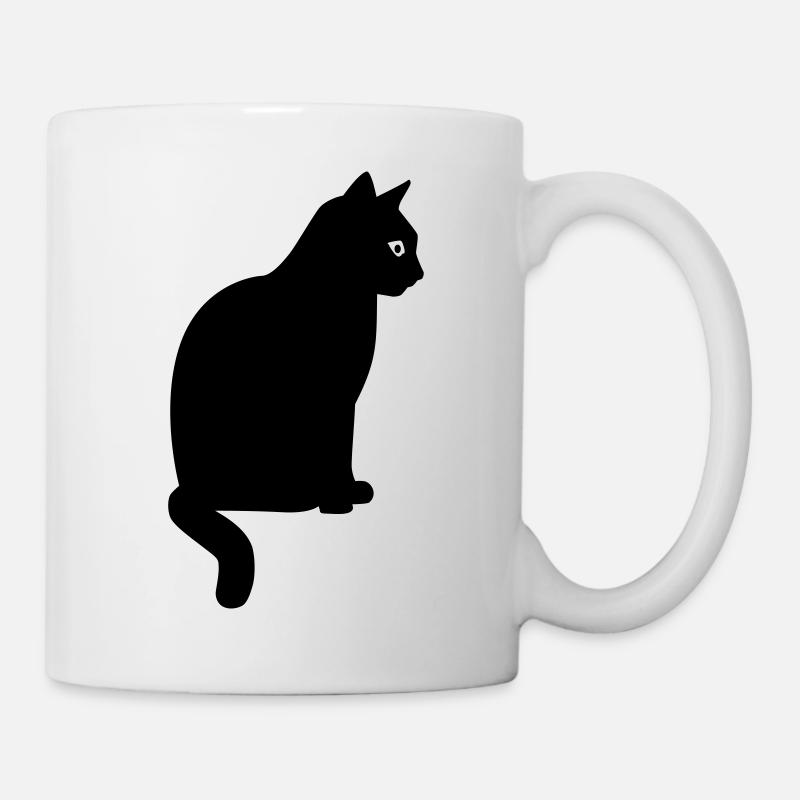 Katze - Tasse - Weiß