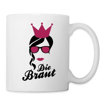 Die Braut - Jga - Tasse - Weiß - Rechts