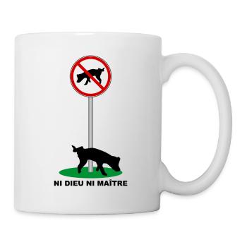 Humour Canin - Mug blanc - blanc - Droite