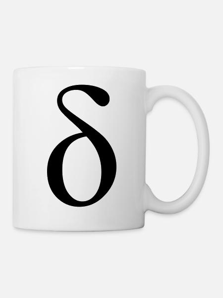 Delta - Tasse - Weiß