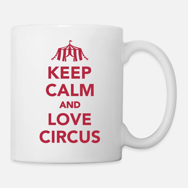 Zirkus - Tasse - Weiß