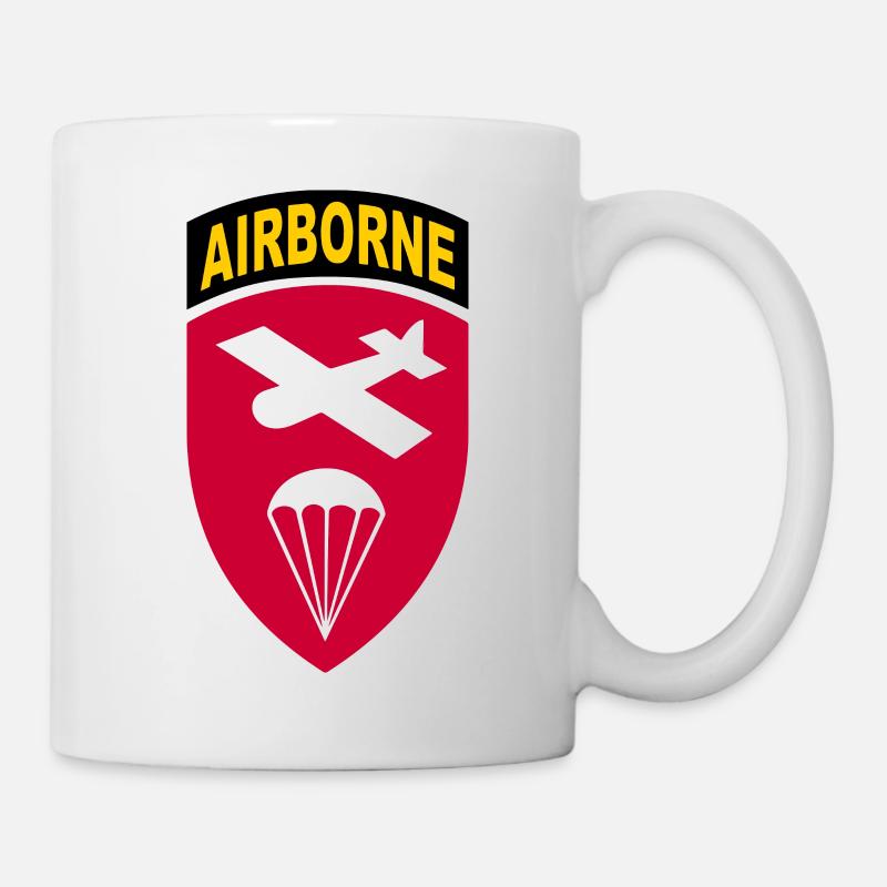 Vintage WWII - Opérations spéciales du Commandement aéroporté - Mug blanc - blanc