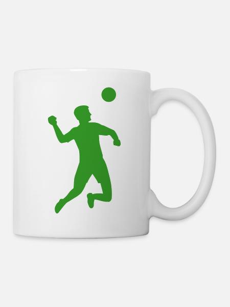 Faustball - Tasse - Weiß