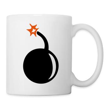bomb - Mug - white - Right