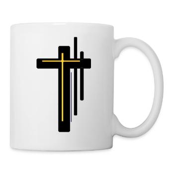 Croix chrétienne - Mug blanc - blanc - Droite