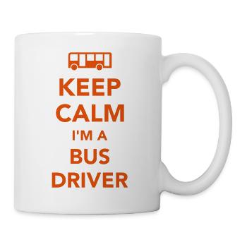 Busfahrer - Tasse - Weiß - Rechts