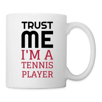 Tennis - Sport - Racket - Tennis Player - Tenis - Mug blanc - blanc - Droite