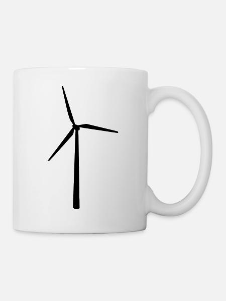 Grün Energie - Tasse - Weiß