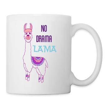 No drama lama - Mug - white - Right