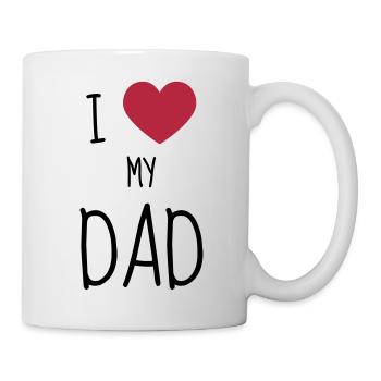 Dad - Daddy - Papa - Baby - Birth - Father - Vati - Mug - white - Right