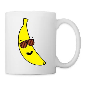 coole_banane_02 - Tasse - Weiß - Rechts