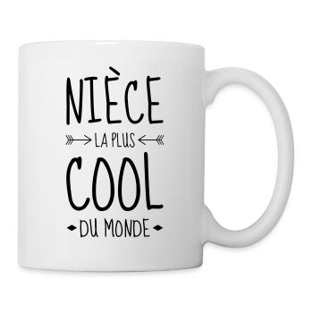 Niece Nichte Nièce Baby Bébé Family - Mug - white - Right