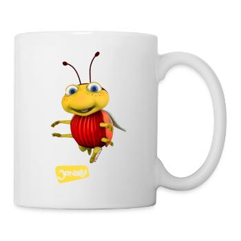 JoNaLu Marienkäfer Lu - Tasse - Weiß - Rechts