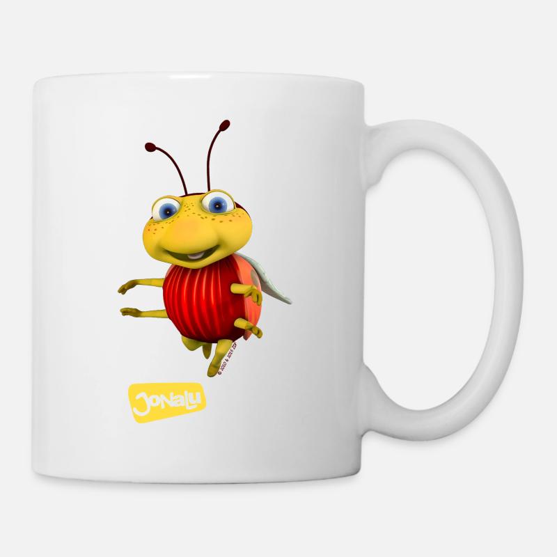 JoNaLu Marienkäfer Lu - Tasse - Weiß