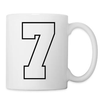 7 - Tasse - Weiß - Rechts