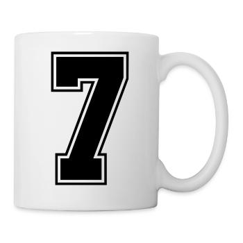 7 - Tasse - Weiß - Rechts
