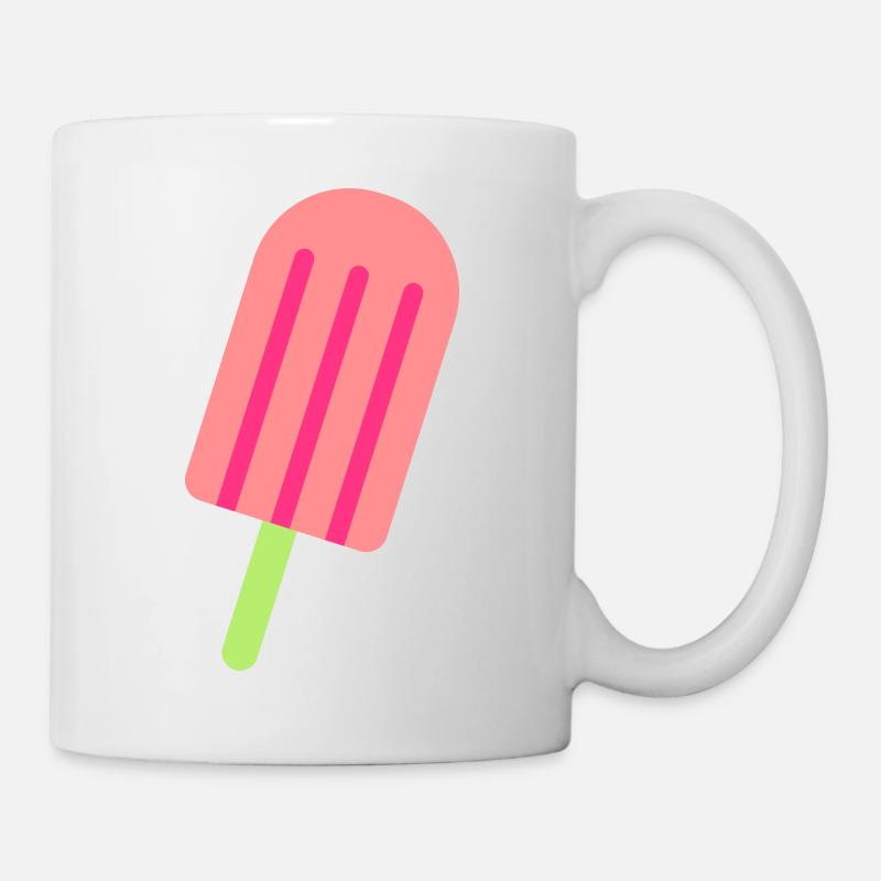 eis design - Tasse - Weiß