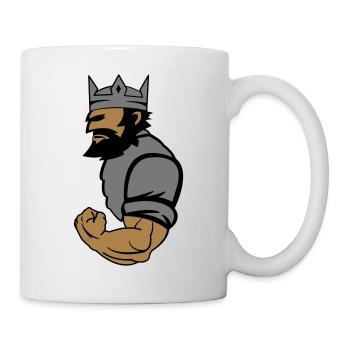 king_02 - Mug blanc - blanc - Droite