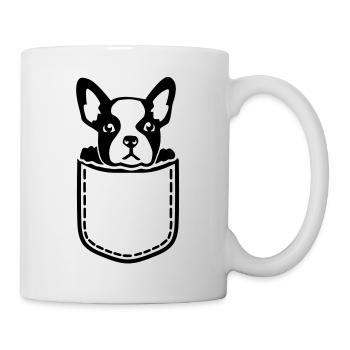 Français Bouledogue - Mug blanc - blanc - Droite