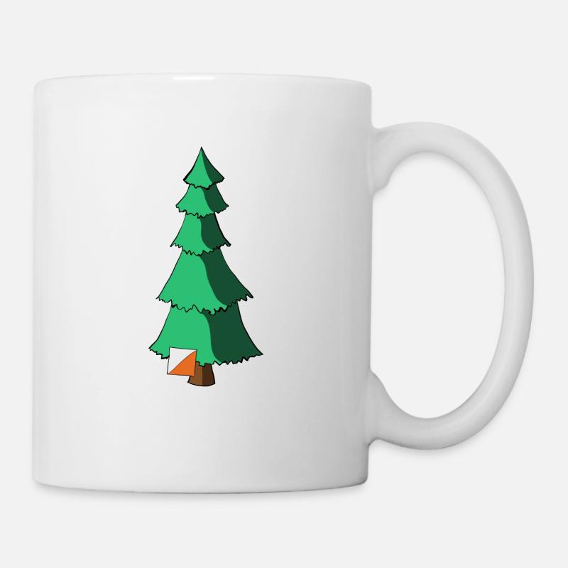 Orientierungslauf - Tasse - Weiß