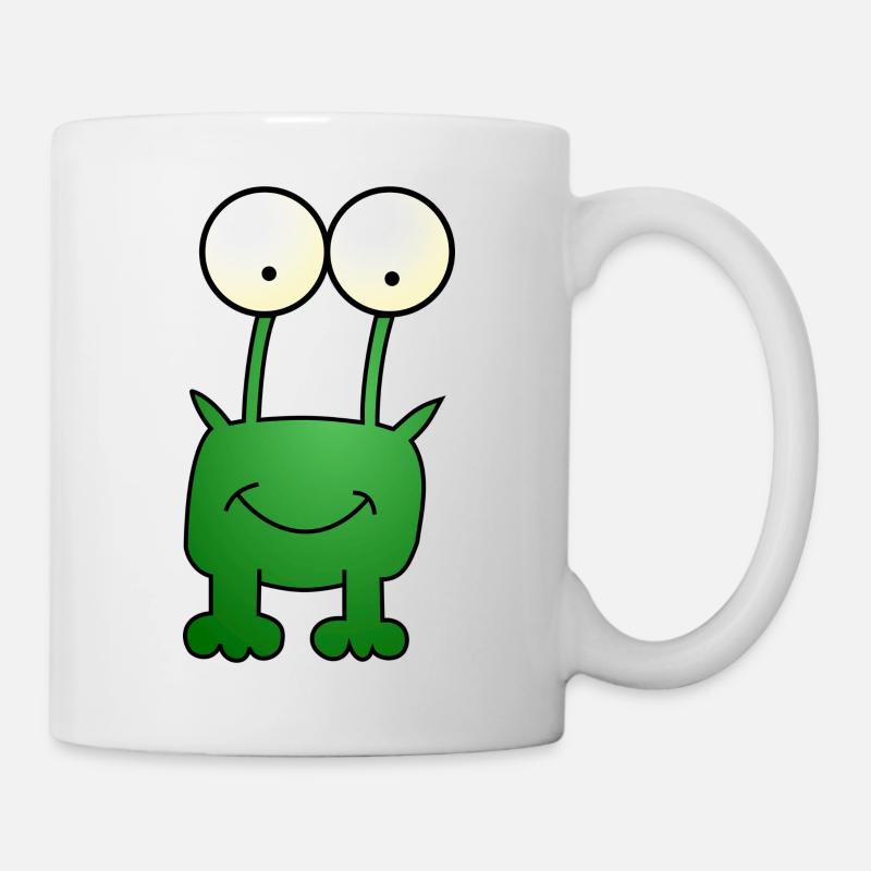 Frog - Alien - Alien - Monster - Mug - white