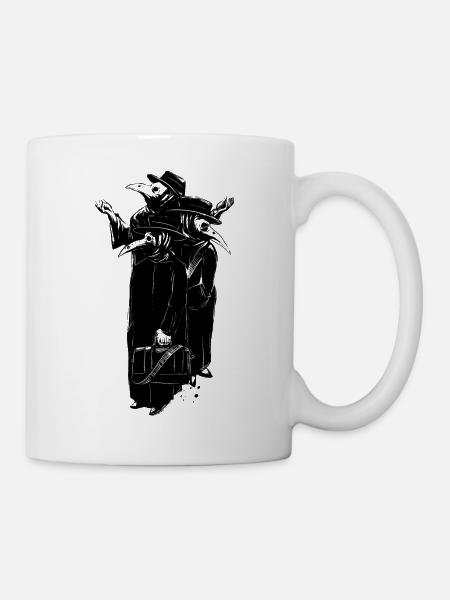 Virus Doktor - Tasse - Weiß