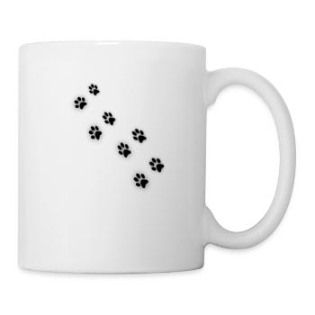 Patte de chat II - Mug blanc - blanc - Droite