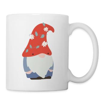 Süßer Gartenzwerg - Tasse - Weiß - Rechts