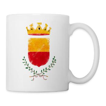 Naples coat of arms - Mug - white - Right