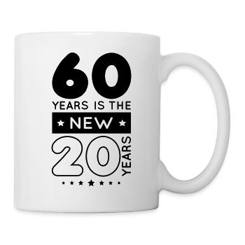 Anniversary 60 years - Mug - white - Right