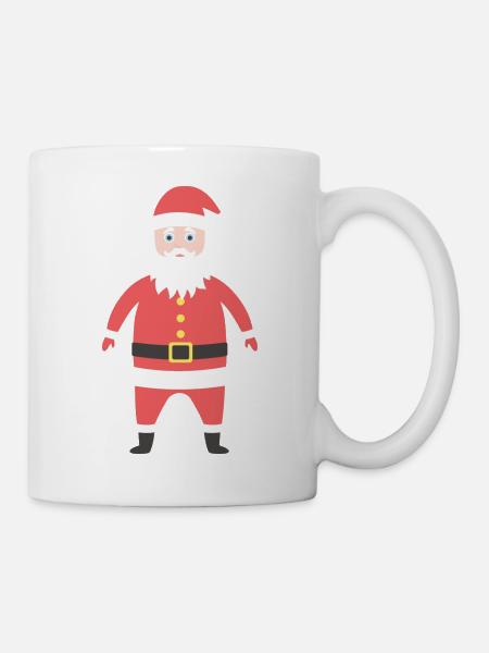 Weihnachtsmann - Tasse - Weiß
