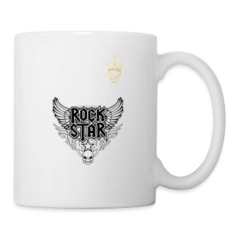 Rock Star - Tasse - Weiß - Rechts