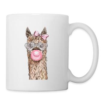 Llama lama alpaca no problemama probllama - Mug - white - Right