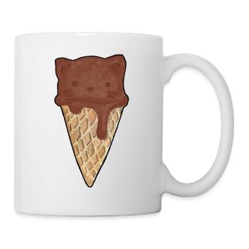 Cat Ice Chocolate - Mug - white - Right