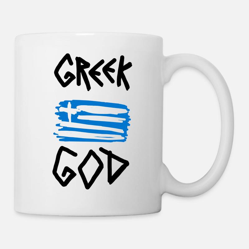 Dieu grec - Mug blanc - blanc