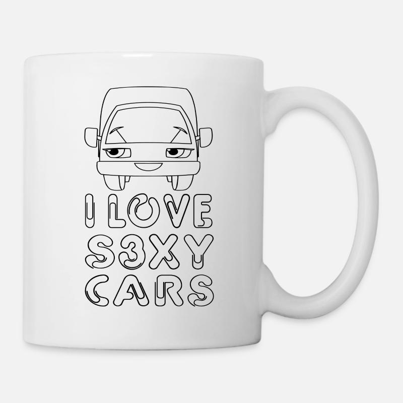 Car car - Mug - white