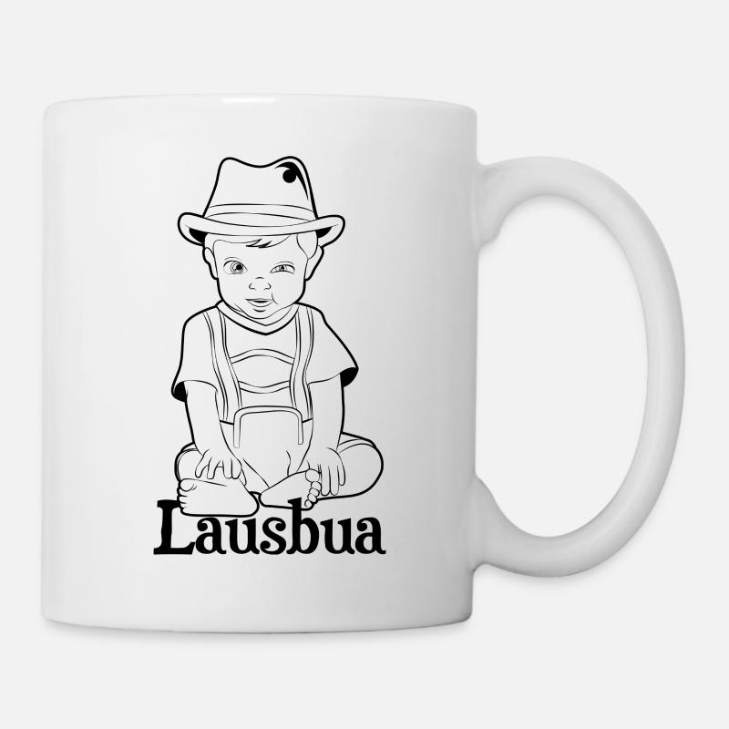 Lausbua Kärnten - Tasse - Weiß