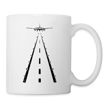 Flugzeug Piloten Fliegen Luftfahrt Flug Flugzeuge - Tasse - Weiß - Rechts