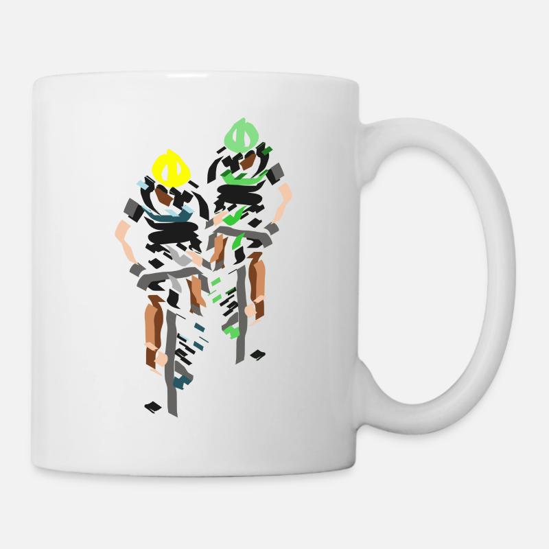 Radfahrer - Tasse - Weiß
